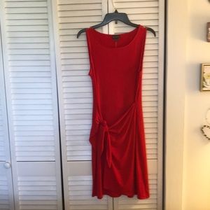 Beautiful warm red dress by The Limited. Size Small.